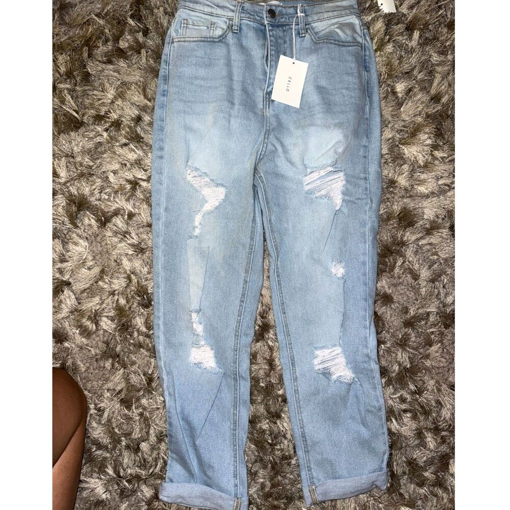 Cello Jeans High Rise Mom Jeans NWT Size 5